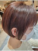 きれいめショートボブスタイル