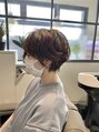 アースオーセンティック 大分下郡店(EARTH Authentic) パーマで動きをつけても可愛いです