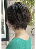 髪質改善×ふんわり大人ショートボブ