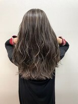 ヘアーアンドメイク アンジュ 中野店(Hair&Make ange) グレージュ×コントラストハイライト