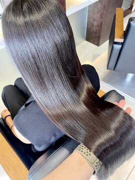 美容室 パルス 静岡鷹匠店(PALS) グレージュカラー/縮毛矯正/黒髪/ストレート/髪質改善