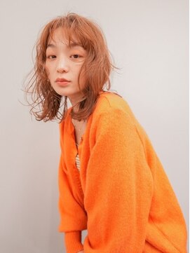 ジーテ 渋谷(gite) 無造作ミディアムパーマ/エアリー /渋谷/髪質改善