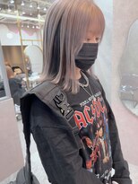 ロンド レア 天神大名店(Lond Le’a)&nbsp;ダブルカラー/インナーカラー/イヤリングカラー/ミルクティ/大名