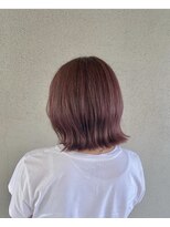 バルオン(BAR:ON)&nbsp;切りっぱなしボブ×ラベンダーカラー