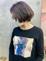 アジールヘア 赤羽駅南口店(agir hair)&nbsp;デザインショートイルミナカラーグレージュヘア大人ヘア赤羽