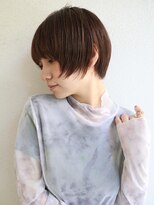 ブゾン(buZon)&nbsp;【buZon ブゾン】コンパクトショート×艶感ブラウン