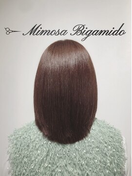 ミモザ ビカミドウ 自由が丘(Mimosa Bigamido) ▼20代の多毛に 髪質改善ストレート 艶カラー