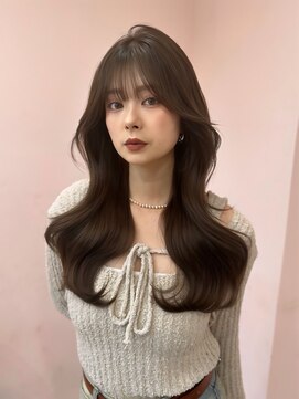 ボタン シブヤ(VOTAN SHIBUYA) 韓国ヘア/顔まわりカット/前髪あり/くびれヘア