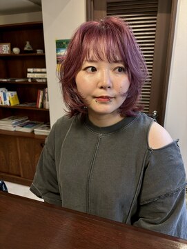 エンベロープス 中目黒(Envelopes) ボブレイヤー/ベビーピンク/ニュアンスカラー/レイヤーカット