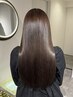 【縮毛矯正】PREMIUM艶髪髪質改善ストレート+カット or Aujua TR ￥16,900