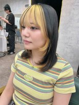 リミットバイアフィナー 大宮店(limit by Afinar) インナーカラー /ヘムライト/レイヤーカット/ケアブリーチ