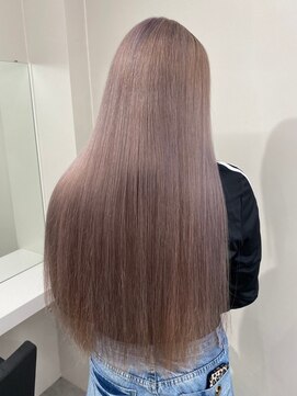 ベレーザ 渋谷(BELEZA) 10179秋色オリーブベージュ髪質改善ショコラブラウンストレート