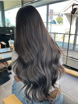 ラフヘアデザイン(Raf hair design) オリーブベージュカーキグレージュハイライトグラデーション