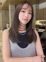 グランド(GRAND) セミロング30代40代ストレートレイヤー前髪なし前髪あり表参道