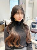 レイヤーカット/韓国ヘア/顔周りカット/前髪カット/四条河原町