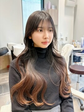 コアレス キョウト(COALESS kyoto) レイヤーカット/韓国ヘア/顔周りカット/前髪カット/四条河原町