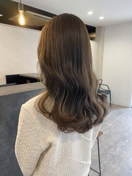 アールヘアー(ar hair) 【三浦直美】透明感モテ髪グレージュ