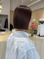 フルリール(fleurir)&nbsp;ブリーチなしでつくるピンクボブ