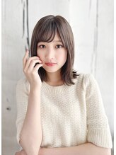 ヘアーアンドスマイル バル(hair&smile Baru) 外ハネボブ