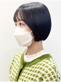 【モリオ松戸　石山】コンパクトミニボブ黒髪ボブ20代30代