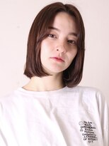 ヨファヘアー 岡本店(YOFA hair)&nbsp;イメチェン似合わせカット20代30代40代セミディ0604