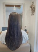 ３０代、４０代の方におススメ/赤みを抑えた/髪質改善カラー