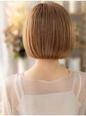 ■細めハイライト艶感ストレート前下がりボブ710志木10代20代