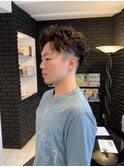 夏モード・ちょっと強めのメンズパーマスタイル！