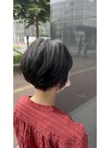 ふんわり丸みショート