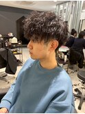 波巻きツイストスパイラルパーマ/フェザーパーマ/眉毛/メンズ 