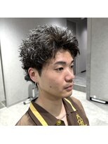 テクト バイアッシュ 吉祥寺店(Tect by Ash) ザクザクスパイキーショートピンパーマアップバングショート