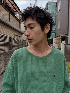 ヒュージ 三軒茶屋(huge) スパイキーショート/ニュアンスパーマ/メンズカット/メンズ