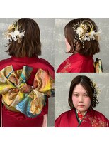 トゥージュ ベル(Toujours Belle)&nbsp;2026年成人式 Bob hair set×振袖