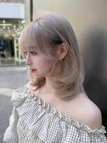 ニューヨークニューヨーク 梅田茶屋町店(NYNY)&nbsp;ハイトーン　ミディアムレイヤー　ワンホンレイヤー　ブリーチ