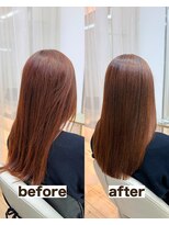 シゲ 自由が丘店(SHIGE)&nbsp;乾かすだけでまとまる地毛風髪質改善ストレート40代50代縮毛矯正