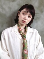 リッカ(RICCA)&nbsp;ボブヘア/大人ガーリー/ダークレッド/似合わせカット/恵比寿