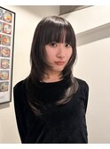 【顔まわりレイヤー】地毛風グレージュ