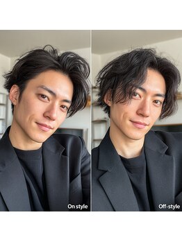 バイエイト(X８)の写真/【名古屋駅】オン/オフの切り替えも可能*眉カットや眉メンテナンス付きコース◎![ショート/ツイスパ/名駅]