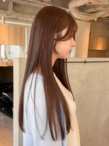 マッシュ チャヤマチ(MASHU chayamachi) 柔らか透明感/ブリーチなし/オリーブブラウン/大阪梅田