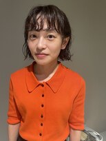 エノウ(enow)&nbsp;ゆるっと可愛いボブパーマ　enow赤坂