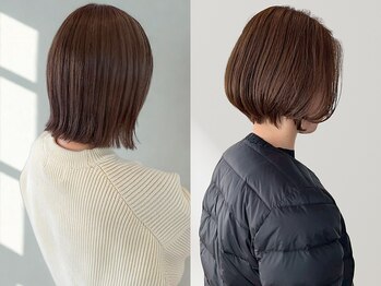 ヘアーメイク グロー(hair make grow)の写真/《駐車場完備/口コミ4.7◎》再現性の高いショートヘア、ショートボブで忙しい朝のセットも簡単♪髪質改善