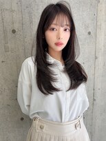 ロンドソル 四日市(Lond Sol)&nbsp;【廣田】小顔／レイヤーカット/顔周り/韓国/グレージュ