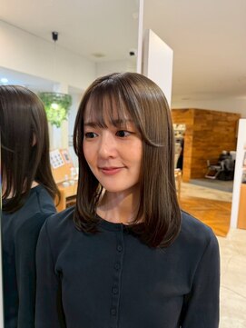 カノエ 山口小郡店(canoe) オリーブブラウン×レイヤー