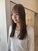 サラ ビューティー サイト 古賀店(SARA Beauty Sight)&nbsp;髪質改善縮毛矯正/髪にドラマを/つるりんちょ/オリーブベージュ
