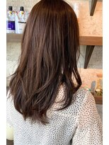 オンリエド ヘアデザイン(ONLIed Hair Design) 【ONLIed】レイヤーセミディ×ナチュラルアッシュブラウン
