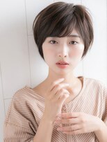 キャリコ(calico)&nbsp;《calico》ひし形小顔ショート*ダブルバング*イルミナカラー*