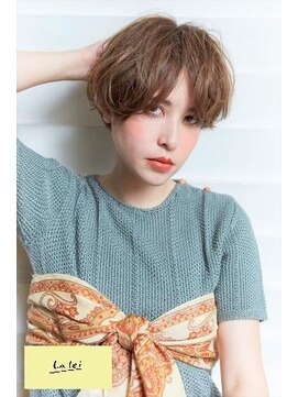 ラレイ(Lalei) 表参道駅/青山 大人かわいいワンサイドショート 辻幸奈