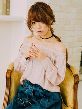 フローラビューティーヘアー(Flora Beauty Hair) リラックスみつあみローテール/20代/30代/40代/50代/岡山/表町