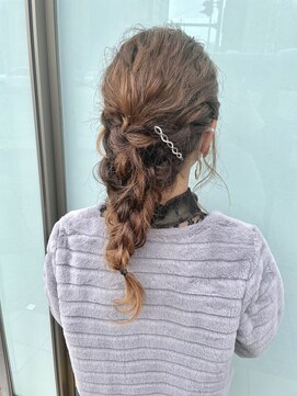 レイビューティー 浜町中央橋店(RAY+beauty) 編みおろしスタイル