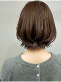 #くびれボブ 春ブラウン 2wayスタイル#